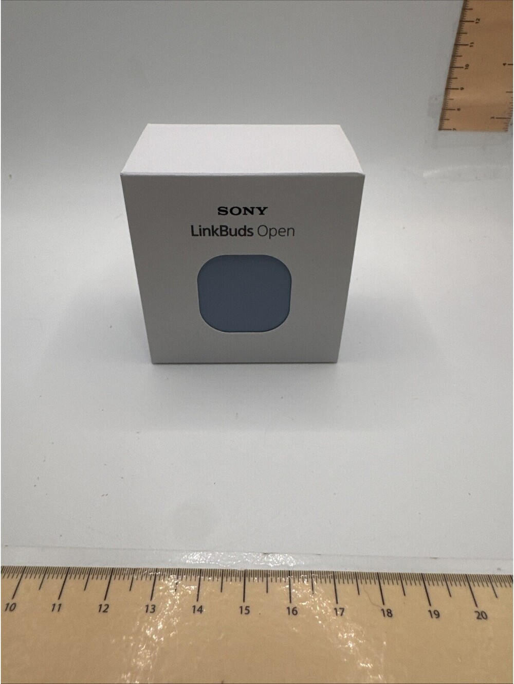 Genuine Sony Case Cover for LinkBuds Open - Aqua Blue HACL910C/LQ Sealed